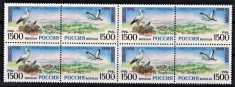 RUSIA 1995 - Timbre EUROPA, Pasari / serie completa in bloc MNH