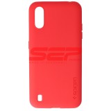 Husa Spigen Samsung Galaxy A01, TPU, Rosu