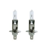 Set 2 Becuri Auto Philips H1 55W 12V Vision Halogen Lumina Galbena