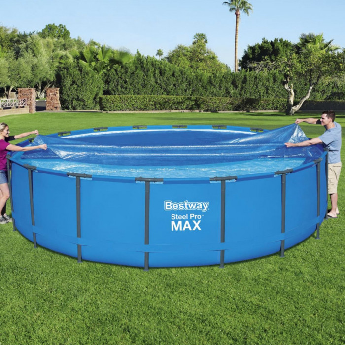 Bestway Prelata solara de piscina Flowclear, 549 cm GartenMobel Dekor