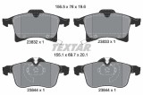 TEXTAR 2383201 Q+ set placute frana,frana disc