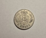 Danemarca 1 Krone Coroana 1892