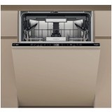 Masina de spalat vase incorporabila Whirlpool W7IHT40T, 15 seturi, 8 programe, MaxiSpace, Tehnologia Al 6-lea Simt, NaturalDry, Clasa C, PowerCleanPro