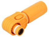 Conector alimentare DC Amphenol SurLok Plus 1.5kV pentru stocare energie, UL94V-0, portocaliu, 1 pin