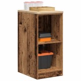 VidaXL Dulap depozitare garaj lemn vechi 40x51x85 cm lemn masiv de pin