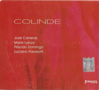 CD Jos&amp;eacute; Carreras / Mario Lanza / Placido Domingo / Luciano Pavarotti &amp;lrm;&amp;ndash; Colinde foto