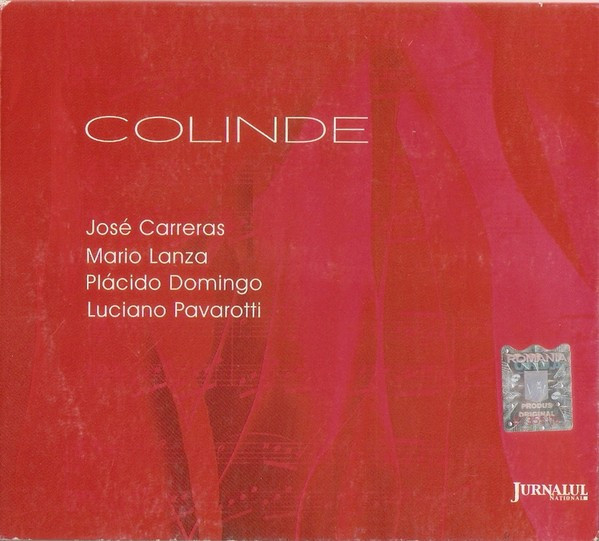 CD Jos&eacute; Carreras / Mario Lanza / Placido Domingo / Luciano Pavarotti &lrm;&ndash; Colinde