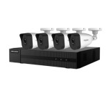 KIT IP 4x CAMERE BULLET 4MP IPC-B140H(2.8 mm) + 1x NVR 8PoE HIWATCH