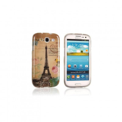 Husa Silicon Samsung Galaxy A3 a300 Eiffel Tower foto
