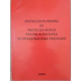 INSTRUCTIUNI PROPRII DE PROTECTIA MUNCII PRIVIND ACTIVITATEA PE INFRASTRUCTURA FEROVIARA-COLECTIV-235191
