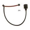 Senzor uzura placute frana fata, TRW, Porsche Cayenne (92a), 06.2010-, Panamera (970), 03.09-12.2017, Panamera Sport Turismo (971), 05.2017-; VW Toua