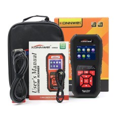 Tester diagnoza auto OBD2 Konnwei KW850, citire/stergere erori, test EVAP, senzor O2, baterie, motor &amp; baterie, ecran color 2.8&quot;, compatibil multimarc