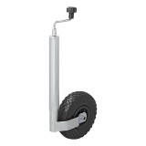 Cumpara ieftin Roata de sprijin manevra, teava de 48mm anvelopa cu camera 260 x 85 mm