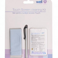 Set curatat cu lichid pentru iPod iPhone iPad Laptop Solutie Material textil Touch Pen Well