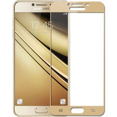Set folie sticla securizata 3D compatibil cu Samsung Galaxy j7 2017 aurie+ husa protectie silicon negru