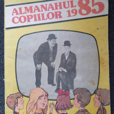 ALMANAHUL COPIILOR 1985
