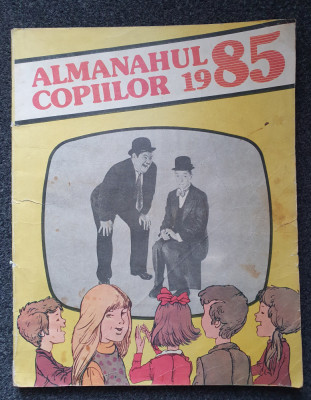 ALMANAHUL COPIILOR 1985 foto