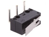 Micro&icirc;ntrerupător SNAP ACTION 3A 125VAC cu manetă SPDT