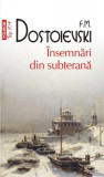 &Icirc;nsemnări din subterană - Paperback brosat - Feodor Mihailovici Dostoievski - Polirom
