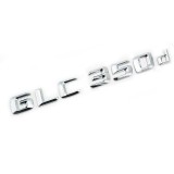 Emblema GLC 350d pentru spate portbagaj Mercedes, chrom