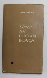 LIRICA LUI LUCIAN BLAGA de DUMITRU MICU , 1967