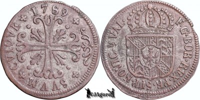 1789, &amp;frac12; Batzen - Frederic Wilhelm al II-lea - Confederația Elvețiană foto