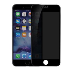 Folie de sticla privancy 5D pentru Apple iPhone 8 Plus, Privacy Glass GloMax, folie securizata duritate 9H anti amprente
