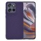 Husa pentru Motorola Edge 50 Neo, Techsuit, Carbonite FiberShell, Mov