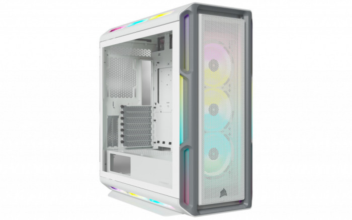 CR Case iCUE 5000T RGB Mid-Tower Wh