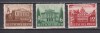 GERMANIA DEUTSCHES REICH 1941 MI. 764-766 MH SARNIERA, Nestampilat