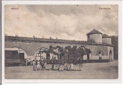Carte postala circulata in anul 1911 Arad foto