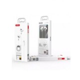 Cumpara ieftin Casti cu fir, XO Design, 1m, Alb