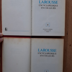 Dictionar enciclopedic Larousse in culori France Loisirs limba franceza 1978