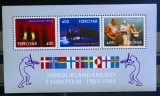 Feroe 1993 muzica, muzicieni, instrumente muzicale,steaguri neștampilata