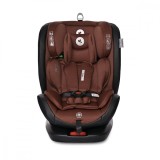 Scaun auto, Lorelli Ares, Isofix, i-Size, rotativ 360 grade, 40-150 cm, 0 luni-12 ani, Ginger