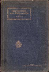 HST C665 Encyklopaedie der Philosophie 1910 Dorner foto