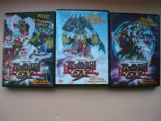 YU-GI-OH! - lot 3 DVD-uri foto