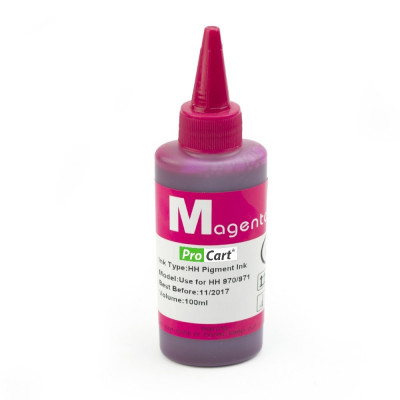 Cerneala pigment Magenta pentru HP970 HP971 foto