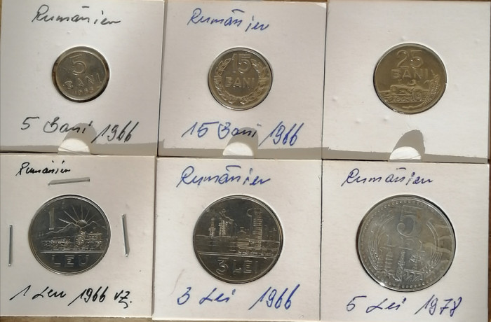 Set monede din perioada comunistă