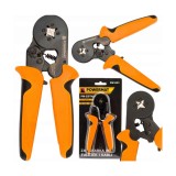Cleste pentru sertizare cabluri electrice, 0,25 - 10 mm&sup2;, Powermat