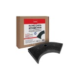 Filtru carbon dreptunghiular tip 10 MONDO pentru hotă ELECTROLUX Compatibil