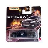 Mașinuță Matchbox Tesla Model X, machetă auto, negru, 1:64