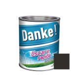 Vopsea alchidica pentru lemn / metal, Danke! Uscare Rapida, interior / exterior, negru, 0.75 L