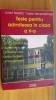 Liceul teoretic Vasile Alecsandri Iasi. Teste pentru admiterea in clasa a 5-a