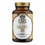 Calciu + Vitamina D3, 60 capsule, COS Laboratories