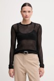 Sisley pulover culoarea negru, light, 1JCQM105T
