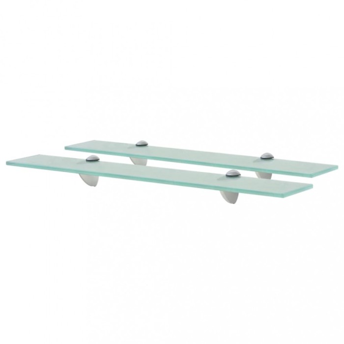 vidaXL Rafturi suspendate, 2 buc., 60 x 10 cm, sticlă, 8 mm 3051497