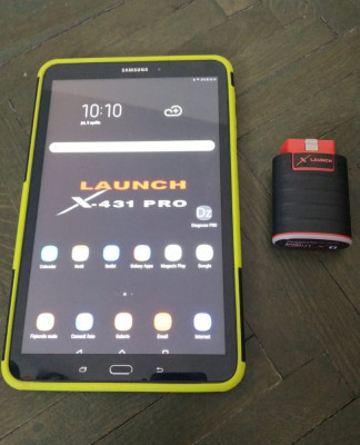 Kit Tester auto Diagnoza Easydiag T4.0S Launch x431 2022 + Tableta Huawei 10&amp;quot; foto