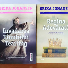 Erika Johansen – seria Regina tinutului Tearlig (2 vol) - fantasy