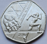 50 pence 2014 Marea Britanie, Commonwealth Games, km#1311, Europa